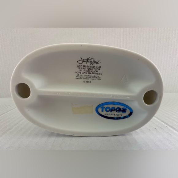 Precious Moments 10th Anniversary Cake Topper - Cream and Pink - Picture 8 of 16